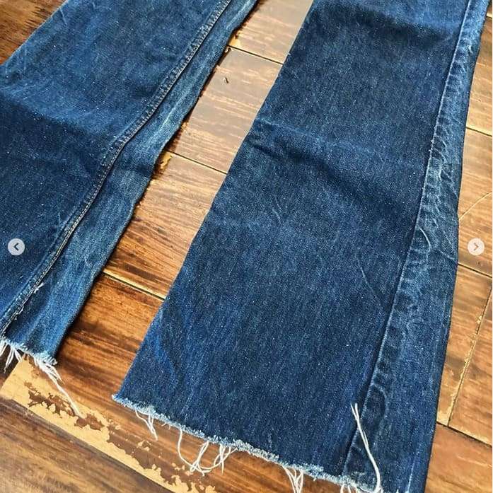 Levis 80s 646ベルボトムデニムパンツ